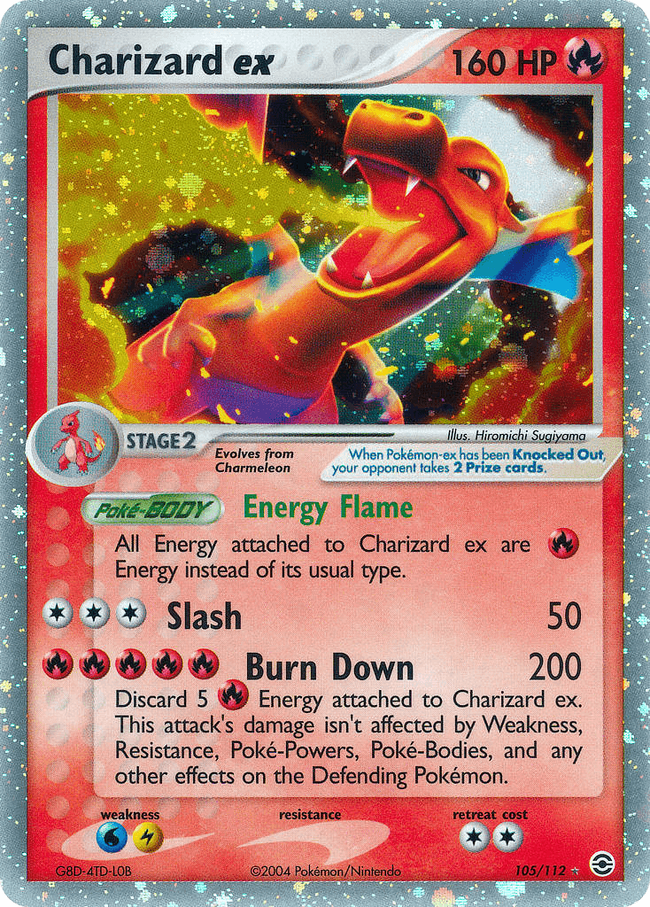 Charizard ex card