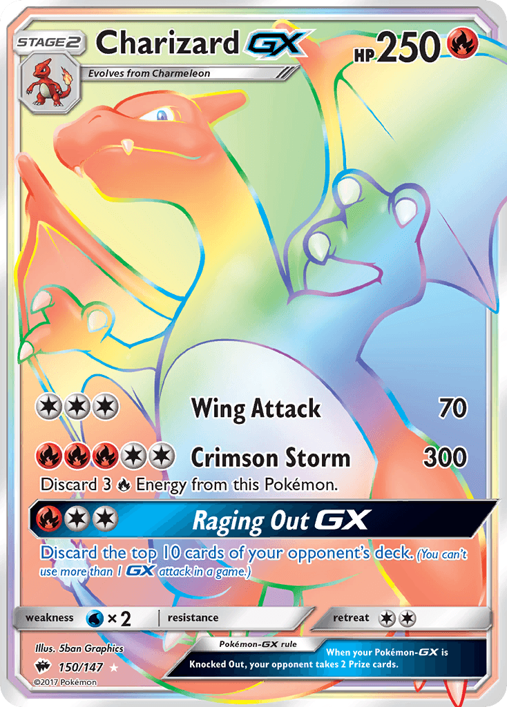 Charizard-GX card