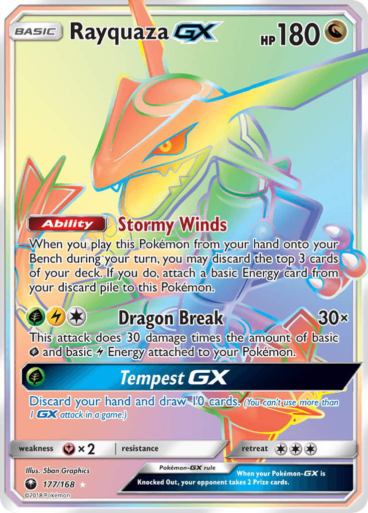 Rayquaza-GX card