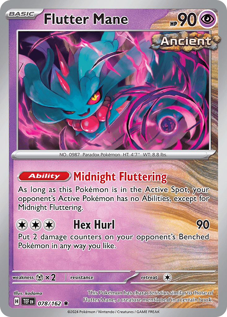 Flutter Mane card