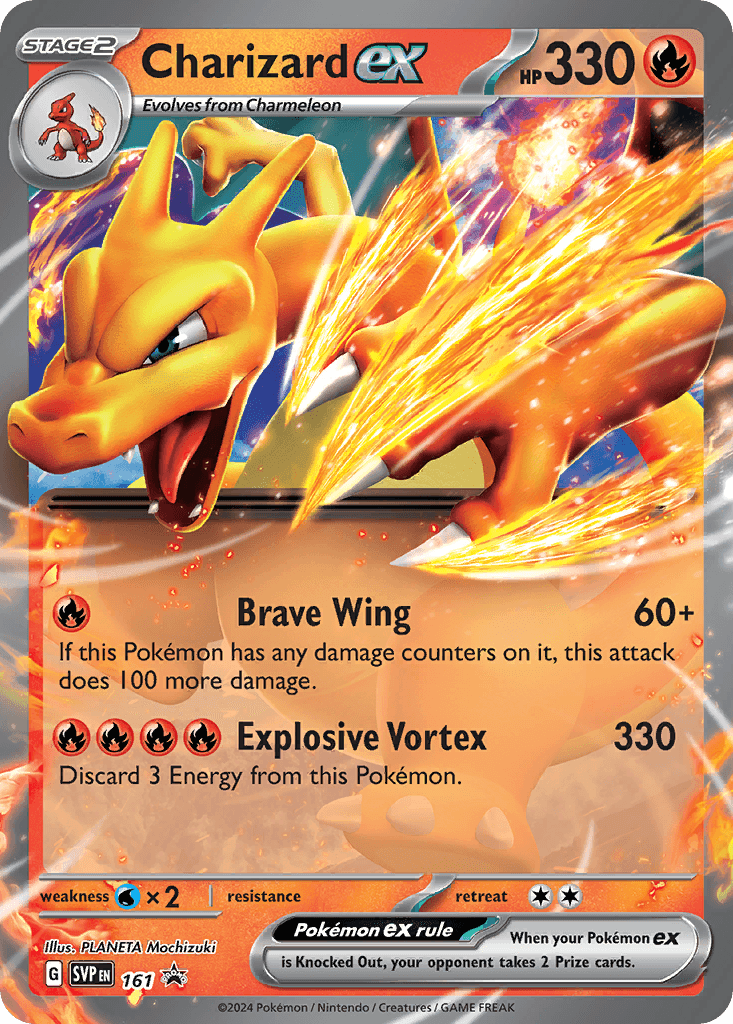Charizard ex card