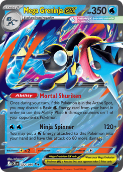 Mega Greninja ex, Chaos Rising