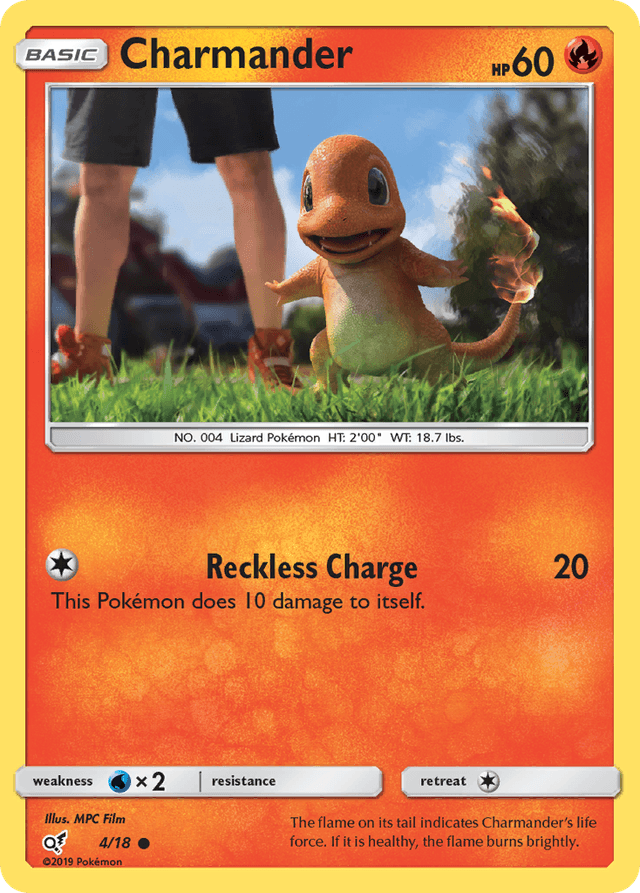 Charmander #4 from Detective Pikachu — recent eBay sold price: $48.95