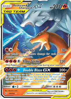 Reshiram & Charizard-GX — Unbroken Bonds